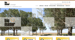Desktop Screenshot of biomaser.es